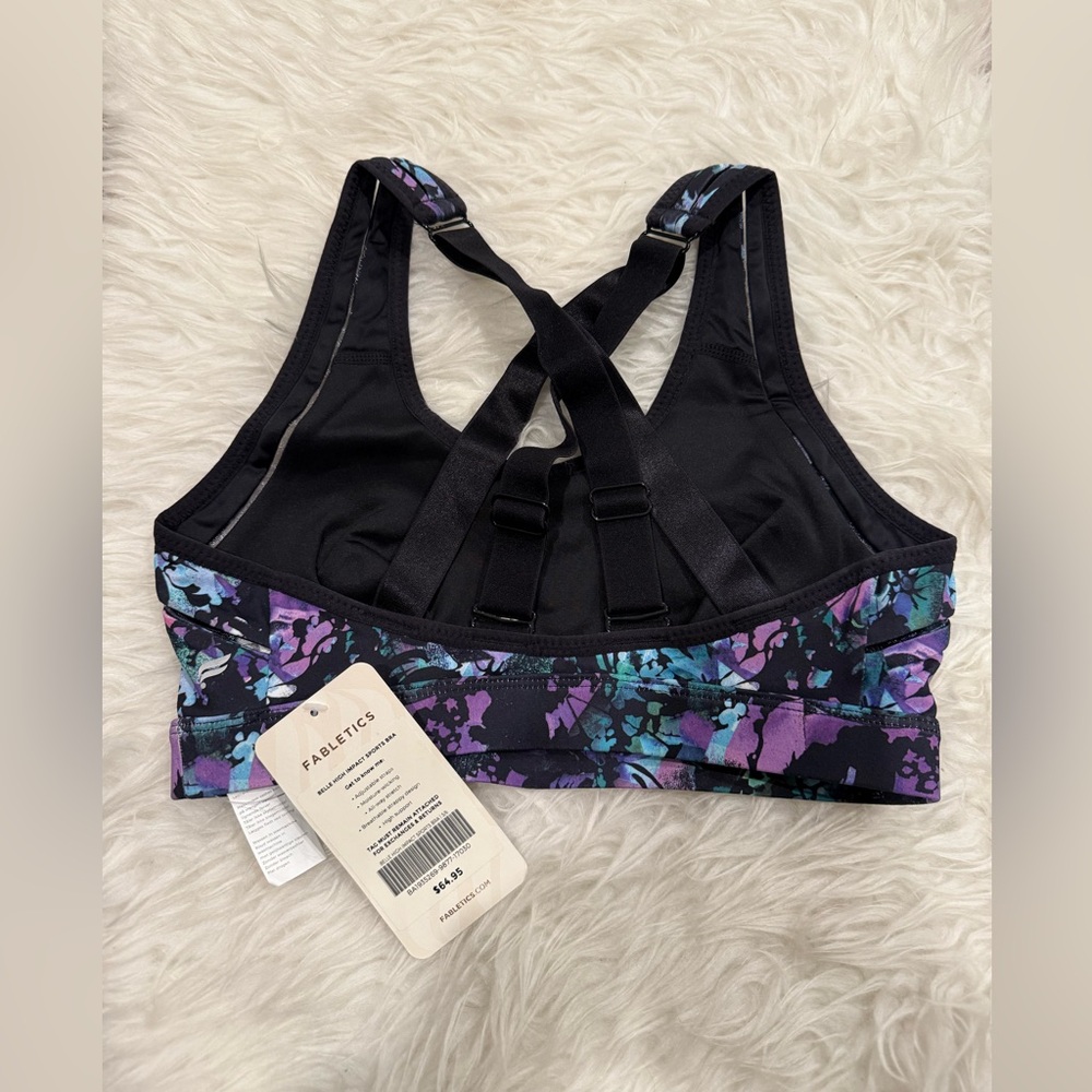 Fabletics - Belle Hugh Impact Sports Bra - Picture 2 of 4